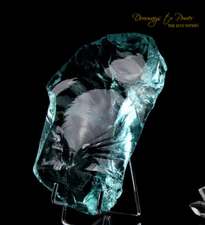 Aqua Serenity Andara Crystal 'Atlantean Hologram'
