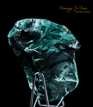 Aqua Serenity Andara Crystal 'Atlantean Hologram'