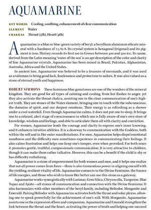 Aquamarine Metaphysical Properties