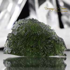 Moldavite Tektite Crystal