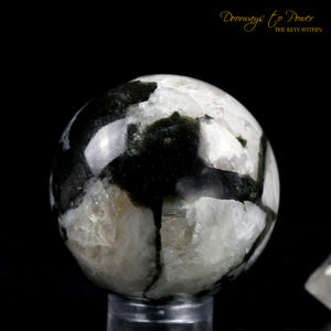 Azozeo Activated Phenacite Crystal Sphere 'Ultra Rare'