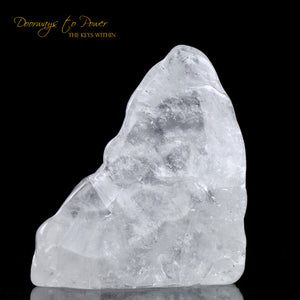 Azozeo Activated Satyaloka Azeztulite Crystal Altar Stone