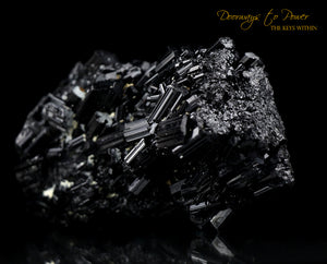 Black Tourmaline Power Crystal 'Energetic Armor'