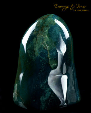 Bloodstone Crystal Altar Stone
