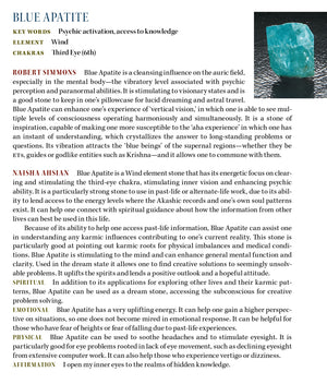 Blue Apatite Crystal Properties