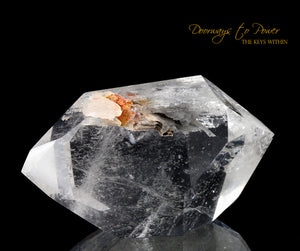 Brookite Manifestation Double Terminated Quartz Dow Crystal