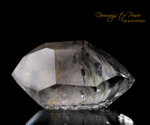 Brookite Manifestation Double Terminated Quartz Dow Crystal