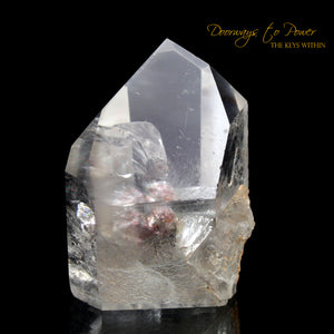 Brookite in Quartz Crystal