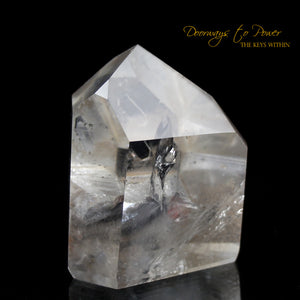 Brookite in Quartz Crystal