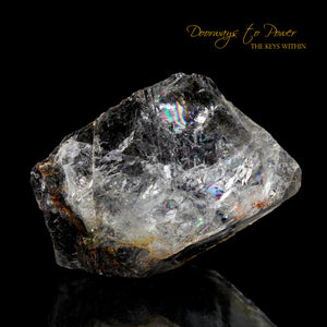 Brookite in Natural Manifestation Quartz Crystal XL