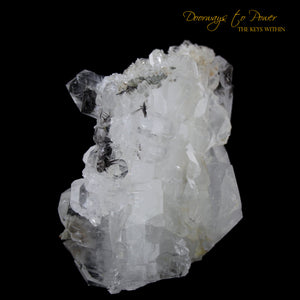 Brookite in Quartz Crystal Cluster Points 'Museum Quality'