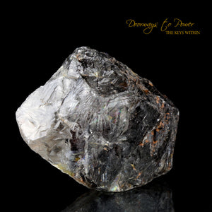 Brookite in Natural Manifestation Quartz Crystal
