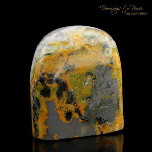 Bumble Bee Jasper Crystal Altar Stone