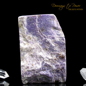 Charoite Crystal Altar Stone