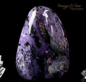 Charoite Crystal Altar Stone