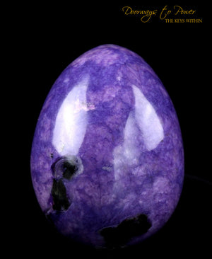 Charoite Cosmic Egg Crystal 'Bird of Light'