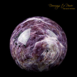 Charoite Crystal Sphere
