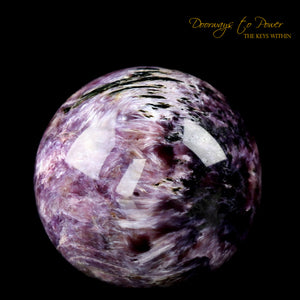 Charoite Crystal Sphere
