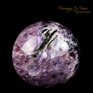 Charoite Crystal Sphere