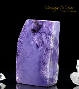 Charoite Crystal Altar Stone