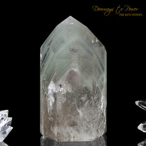 Chlorite Phantom Temple Heart Dow Master Crystal Point
