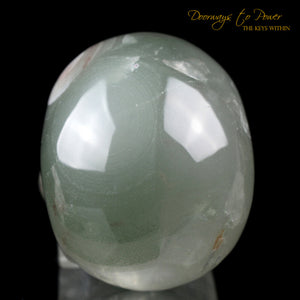 Chlorite in Quartz Crystal Skull by Leandro De Souza