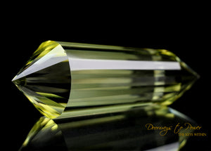 Citrine 24 Sided Vogel Crystal Quartz Healing Wand