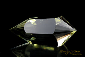 Citrine 24 Sided Vogel 5 Gate Arcturian Master Crystal Wand