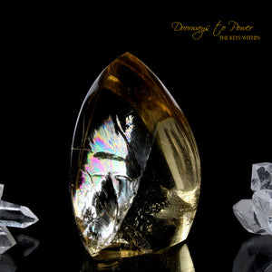 Citrine Crystal Sculpture 'The Oracle'