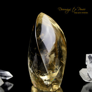 Citrine Crystal Sculpture 'The Oracle'