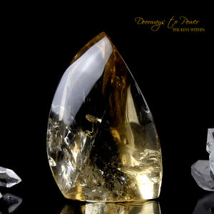 Citrine Crystal Sculpture 'The Oracle'