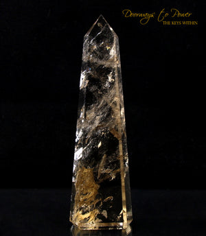 Citrine Double Manifest Isis Quartz Crystal Point