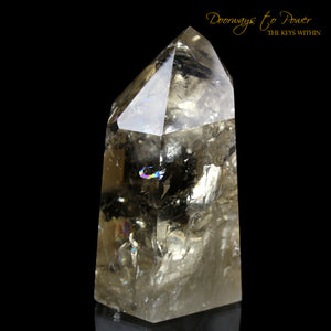Citrine Devic Temple Quartz Crystal Point