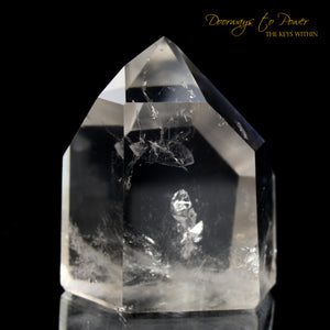 Clear Manifestation Quartz Casa Crystal Point