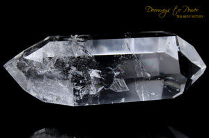 Clear Quartz Double Terminated Master Dow Crystal Wand