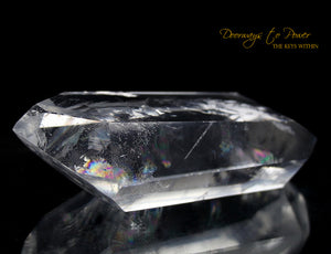Clear Quartz Double Terminated Master Dow Crystal Wand