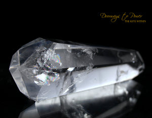 Clear Quartz Double Terminated Master Dow ISIS Crystal Wand