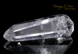 Clear Quartz Double Terminated Master Dow ISIS Crystal Wand