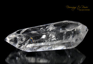 Double Terminated Quartz Temple Heart Master Dow Crystal