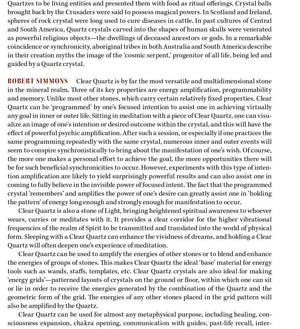 Clear Quartz Properties