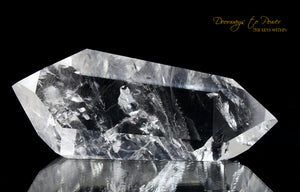 Double Terminated Quartz Temple Heart Master Dow Crystal