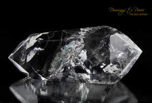 Double Terminated Quartz Temple Heart Master Dow Crystal