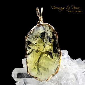Dynamic Helidor Andara Crystal Pendant 14k 'Divine Will'