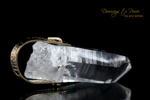 Era of Light Lemurian Light Language Pendant 14k