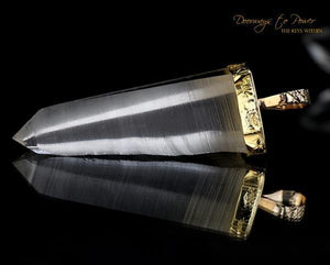 Era of Light Lemurian Light Language Pendant 14k Record Keeper