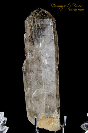 Golden Harmonics Spirit Paths Quartz Crystal 'Bridge to Infinity'