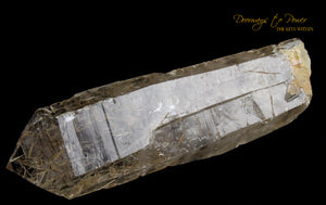 Golden Harmonics Spirit Paths Quartz Crystal 'Bridge to Infinity'