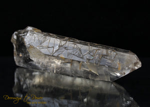 Golden Harmonics Spirit Paths Quartz Crystal 'Bridge to Infinity'
