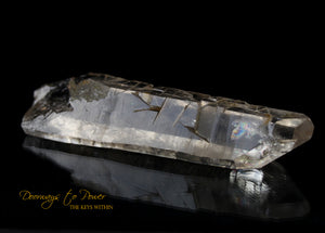 Golden Harmonics Spirit Paths Quartz Crystal 'Bridge to Infinity'
