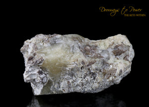 Golden Herderite Crystal Specimen